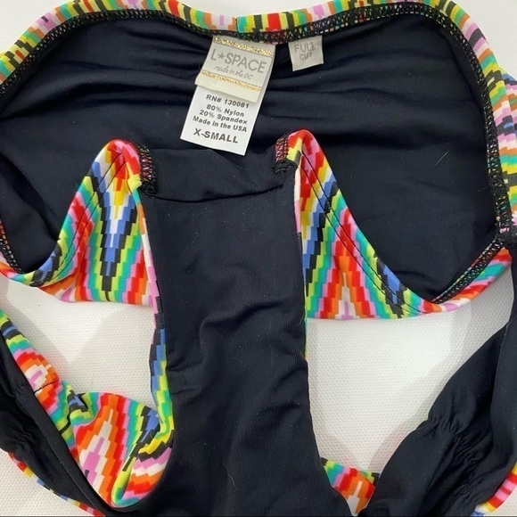 L*Space multicolor zig zag bikini bottom XS - Picture 7 of 7